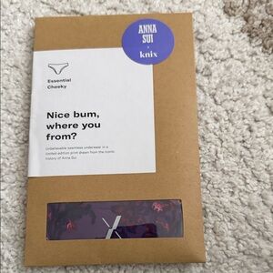 New Knix essential cheeky underwear size small